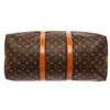 Image 5 : Louis Vuitton Keepall 50 Bandouliere Duffle Bag Brown Monogram Coated Canvas