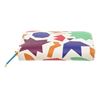 Image 4 : Saint Laurent White Multicolor Leather Small-Shapes Print Compact Zippy Wallet