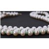 Image 2 : Three-Strand Pearl & Antique Peruvian Bead Necklace