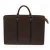 Image 1 : Louis Vuitton Brown Taiga Leather Porte Document Briefcase