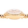 Image 6 : Rolex Ladies Quickset 18K Yellow Gold Diamond Bezel President 26MM