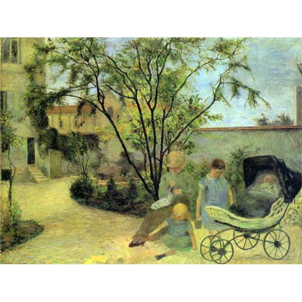 Paul Gauguin - Garden in Rue Carcel