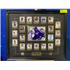 Image 1 : FRAMED SIDNEY CROSBY PHENOMENAL BEGINNING HOCKEY CARDS, PHOTO & JERSEY PINS