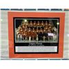 Image 2 : FRAMED CALGARY FLAMES 1988-89 STANLEY CUP CHAMPIONS TEAM PHOTO & OPC HOCKEY CARDS