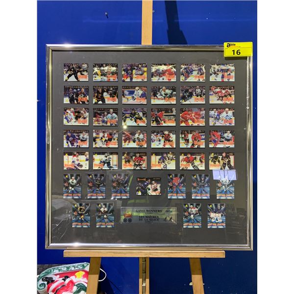 FRAMED 1996 PINNACLE MCDONALD'S GAME WINNERS 3-D CARDS