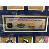 Image 2 : FRAMED 2001-2002 PRISM MCDONALDS GOLD HOCKEY CARDS