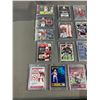 Image 2 : 22 ASSORTED FOOTBALL CARDS (MANY AUTOGRAPHED)