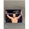 Image 2 : 3 AUTOGRAPHED UFC PHOTOS OF MATT HAMILL