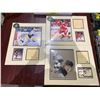 Image 2 : LOT OF ASSORTED HOCKEY CARDS AND 3 HOCKEY ART PIECES