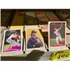 Image 2 : BOX OF ASSORTED BASEBALL CARDS