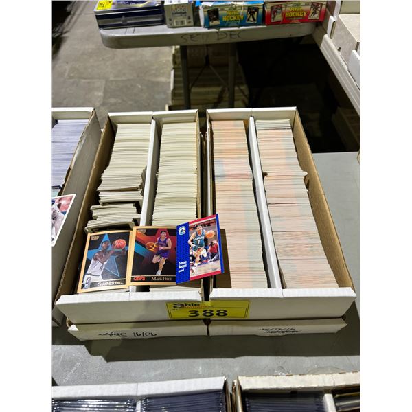 2 BOXES OF ASSORTED BASKETBALL CARDS