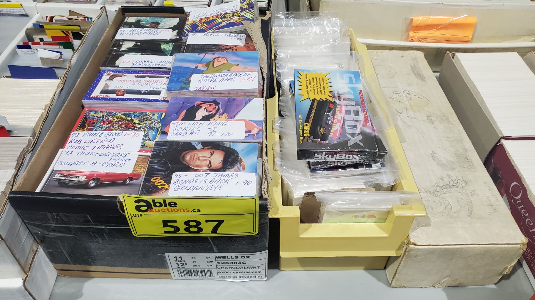 Collection Able Card LOT OF ASSORTED SPORTS & COLLECTIBLE CARDS - Able Auctions