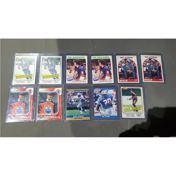 LOT OF ASSORTED SPORTS ROOKIE CARDS