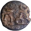 Image 2 : Copper Coin of Taxila Local Coinage of Post Mauryas.