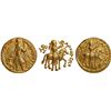 Image 1 : Lrooaspo type Gold Dinar Coin of Kanishka I of Kushan Dynasty.