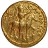 Image 3 : Lrooaspo type Gold Dinar Coin of Kanishka I of Kushan Dynasty.