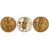 Image 1 : Huvishka Gold Dinar Coin of Kushans of Ardokhsho-MOIPO type.
