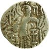 Image 1 : Base Gold Dinar Coin of Kidara Kushan of Later Kushans.