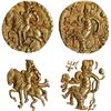 Image 1 : Horseman type Gold Dinar Coin of Chandragupta II of Gupta Dynasty.
