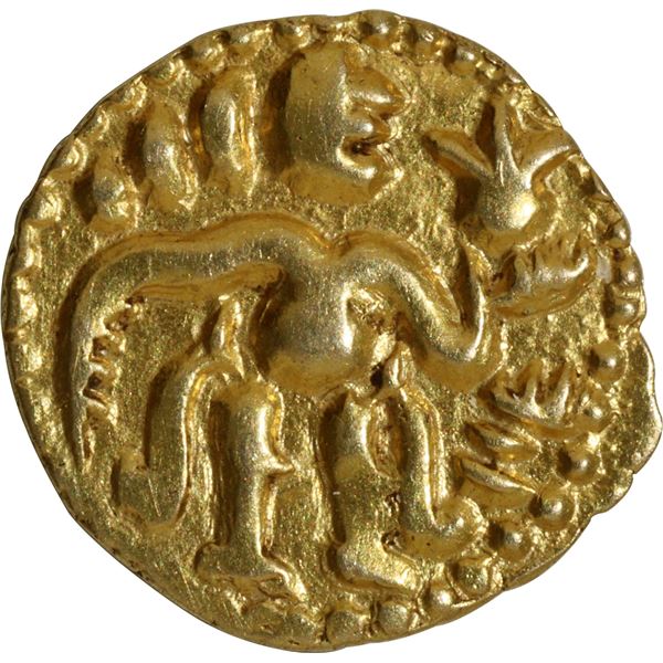 Gold Aka Coin of Raja Raja I of Chola Dynasty o Srilankan Kings.