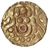 Image 1 : Rare Base Gold Four and Half Masha Coin of of King Parmardi Deva of Chandellas of Jejakabhukti.