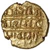 Image 2 : Gold Half Varaha Coin of Venkatapathiraya III of Vijayanagara Empire.