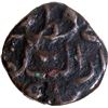 Image 1 : Copper One Third Fulus Coin Muhammad Quli Qutb Shah Golkonda Sultanat.