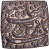 Image 2 : Very Rare  pristine quality Bangala Mint Silver Square Rupee AH 1009 Coin of Akbar.
