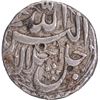 Image 1 : Akbar Lahore Mint Silver Rupee Coin with Elahi 44 and Month Khurdad Mughal Empire.