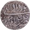 Image 2 : Akbar Lahore Mint Silver Rupee Coin with Elahi 44 and Month Khurdad Mughal Empire.
