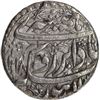 Image 2 : Jahangir Lahore Mint Silver Rupee Coin with Hijri year 1028 and 14 RY.