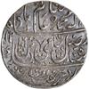 Image 1 : Maratha Confederacy Saharanpur Dar us Sarur Mint, Silver Nazarana Rupee Coin with AH 1216 and 43 RY.
