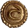Image 1 : Very Scarce Tipu Sultan Kalikut Mint Gold Fanam Coin of Maludi Era 1215.