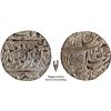 Image 1 : Sikh Empire, Ranjit Singh Silver Rupee Coin of Dagger or Katar Type.