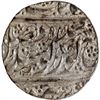 Image 2 : Sikh Empire, Ranjit Singh Silver Rupee Coin of Dagger or Katar Type.