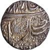 Image 3 : Rare Trident Type Silver Rupee Coin of Sher Singh of Sikh Empire of Sri Amritsar Mint with VS 1885.