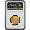 Image 4 : Extremely Rare NGC Graded Gold Mohur Coin of Ghazi ud din Haider as King of Awadh State.