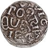 Image 1 : Double Struck Error on both sides Ram Singh Silver Nazarana like Rupee Coin with VS 1934 and 1877 AD