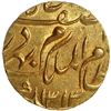 Image 1 : Extremely Rare Hyderabad, Mir Mahbub Ali Khan Gold Mohur Coin with Complete Date 1313 & in UNC Condi