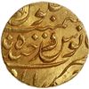 Image 2 : Extremely Rare Hyderabad, Mir Mahbub Ali Khan Gold Mohur Coin with Complete Date 1313 & in UNC Condi