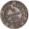 Image 2 : Scarce Silver Quarter Rupee Coin of King William IIII of Calcutta Mint of 1835 with Hindi Variety.
