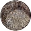 Image 1 : Silver Quarter Rupee Coin of Victoria Empress of Calcutta Mint of 1888.