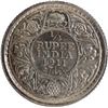 Image 1 : Very Rare Silver Quarter Rupee Coin of King George V of Calcutta Mint of 1911.