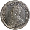 Image 2 : Very Rare Silver Quarter Rupee Coin of King George V of Calcutta Mint of 1911.