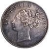 Image 1 : Extremely Rare 1840 Silver Half Rupee Coin of Calcutta Mint of Victoria Queen.