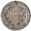 Image 2 : Exceedingly Rare Mule Silver Half Rupee Coin of Victoria Queen of Calcutta Mint of 1840.