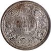 Image 1 : Silver Half Rupee Coin of King George V of Calcutta Mint of 1912.