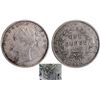 Image 1 : Rare Silver One Rupee Coin of Victoria Queen Continuous Legend of Calcutta Mint of 1840.