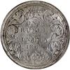 Image 2 : Victoria Queen of Silver One Rupee Coin of Bombay Mint of 1862.