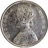 Image 3 : Victoria Queen of Silver One Rupee Coin of Bombay Mint of 1862.